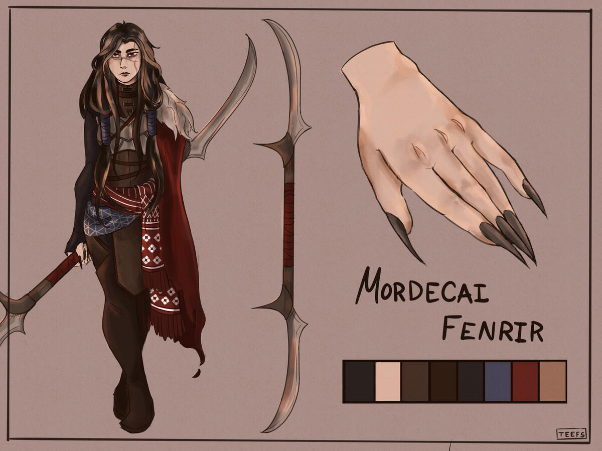 Mordecai Fenrir Ref Sheet